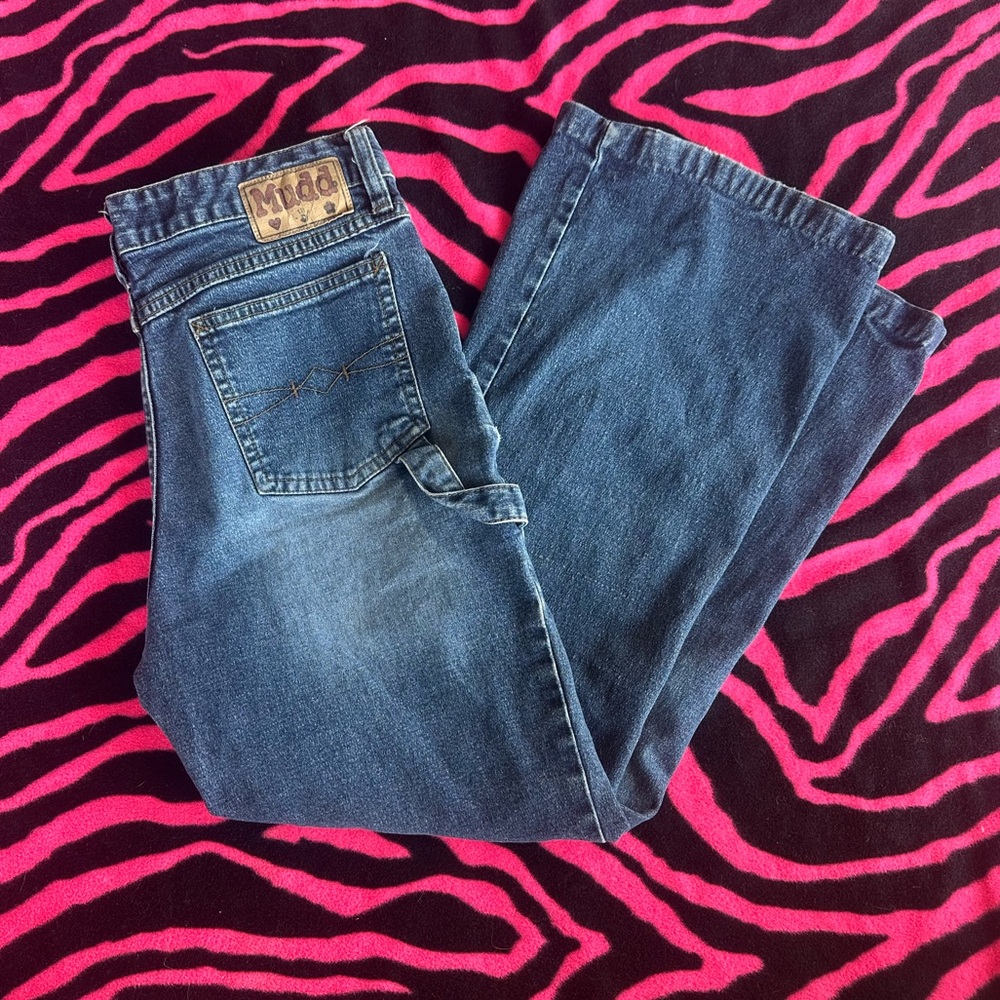 Y2K Mudd Low Rise Bootcut Capris